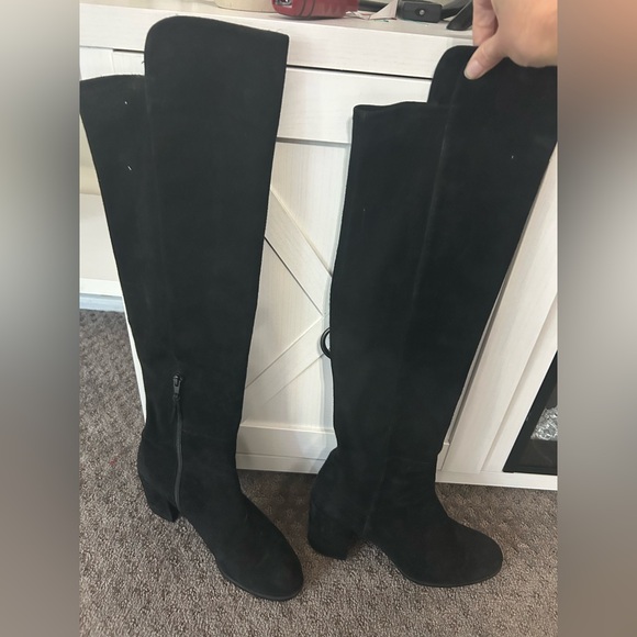 Stuart Weitzman Gillian suede knee-high boots size 10 - Picture 5 of 6